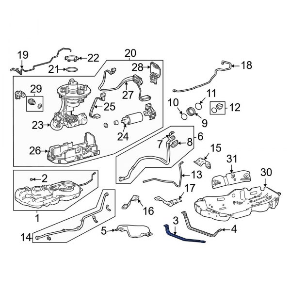 Fuel Tank Strap