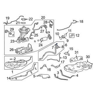 Toyota OE - Fuel Filler Neck Insulator