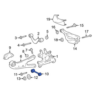 Toyota OE - Rear Lower Forward Suspension Control Arm