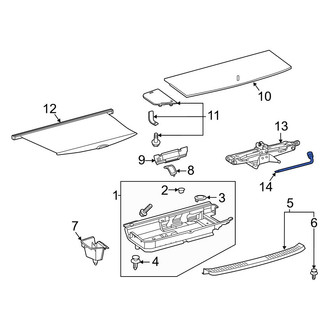 Toyota OE - Wheel Lug Wrench