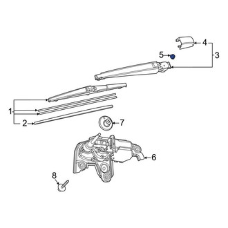 Toyota OE - Wiper Arm Nut