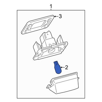 Toyota OE - Rear Trunk Light Bulb
