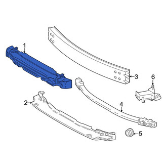 Toyota OE - Front Upper Bumper Impact Absorber
