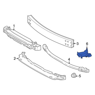 Toyota OE - Left Bumper Cover Reinforcement Beam Bracket