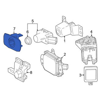 Toyota OE - Front Outer Parking Aid Sensor Housing
