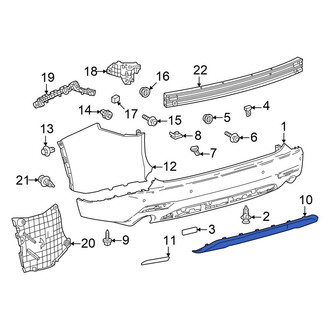 Toyota OE - Rear Valance Panel