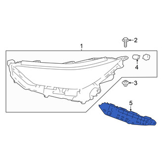 Toyota OE - Right Headlight Bracket