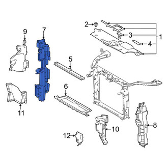 Toyota OE - Front Right Radiator Support Baffle