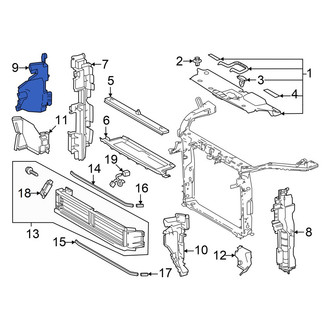 Toyota OE - Front Right Upper Radiator Support Air Deflector