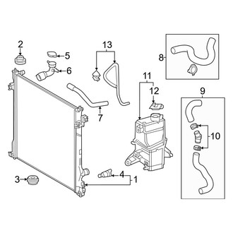 Toyota OE - Cooling - Radiator & Components