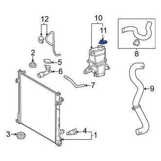 Toyota OE - Engine Coolant Reservoir Cap