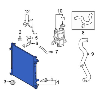 Toyota OE - Radiator