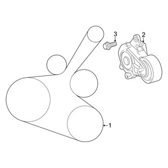 Toyota OE - Cooling - Belts & Pulleys (Limited / Platinum / XLE)