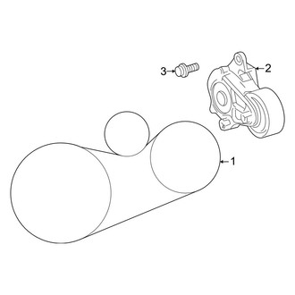 Toyota OE - Cooling - Belts & Pulleys (Hybrid Limited / Hybrid Platinum 2.4L)