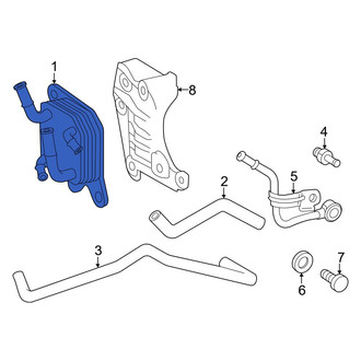Toyota OE - Automatic Transmission Oil Cooler
