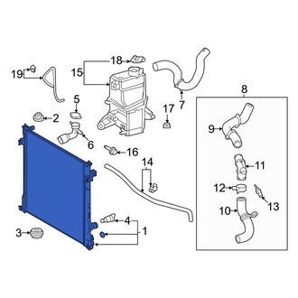 Toyota OE - Radiator