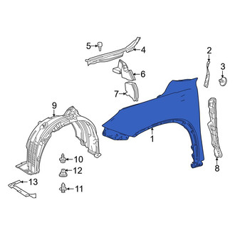Toyota OE - Front Right Fender