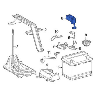 Toyota OE - Battery Terminal Cover