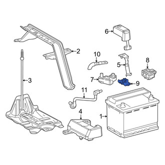 Toyota OE - Battery Cable Terminal End