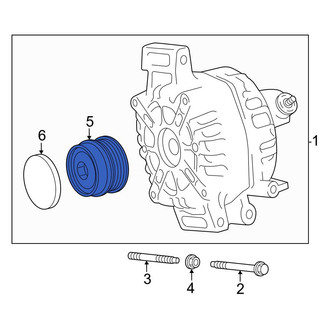 Toyota OE - Alternator Pulley