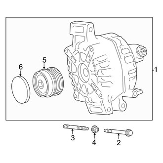 Toyota OE - Electrical - Alternator
