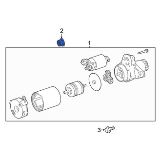 Toyota OE - Brake Master Cylinder Reservoir Nut