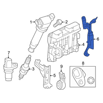 Toyota OE - Rear Engine Control Module (ECM) Bracket
