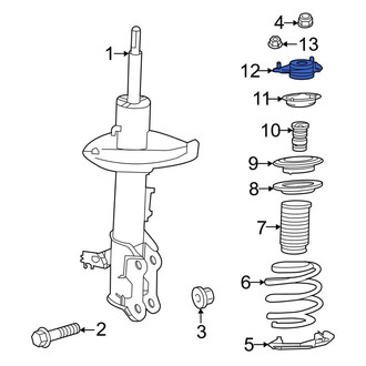 Toyota OE - Front Suspension Strut Mount