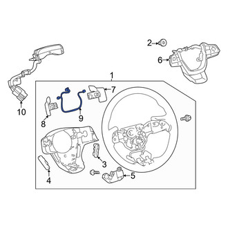 Toyota OE - Steering Wheel Wiring Harness