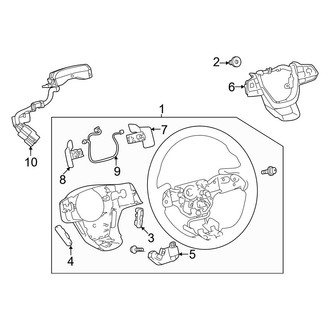 Toyota OE - Steering Wheel & Trim