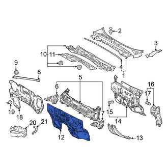 Toyota OE - Front Firewall
