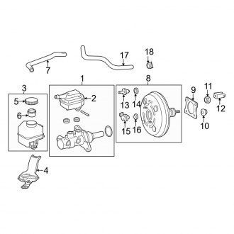 2025 Toyota Grand Highlander Power Brake Boosters & Parts | CARiD.com