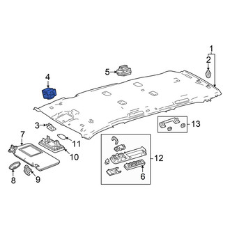 Toyota OE - Navigation Microphone