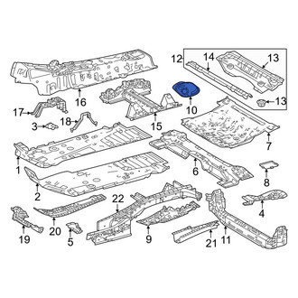 Toyota OE - Front Trunk Floor Access Cover