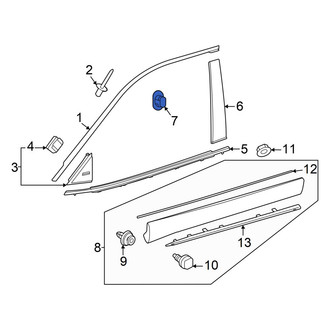 Toyota OE - Door Applique Clip