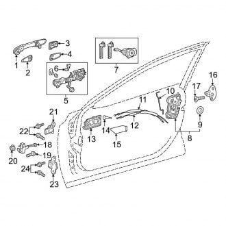 2025 Toyota Grand Highlander Door Seals & Weatherstripping — CARiD.com