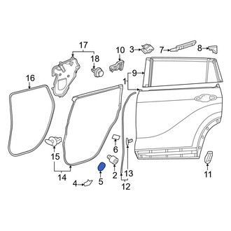 Toyota OE - Rear Door Plug