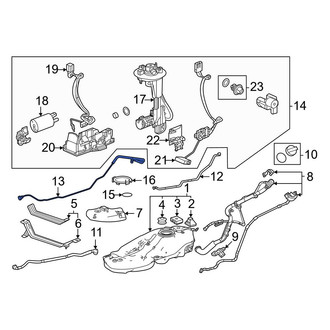 Toyota OE - Fuel Hose