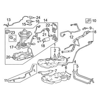 Toyota OE - Fuel System Components