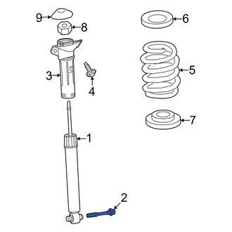 Toyota OE - Suspension Shock Absorber Bolt