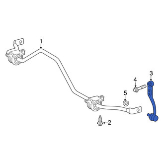 Toyota OE - Rear Left Suspension Stabilizer Bar Link