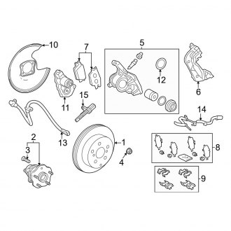 2025 Toyota Grand Highlander Parking Brake Components | CARiD