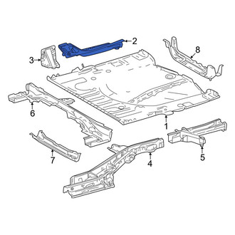 Toyota OE - Rear Right Floor Extension