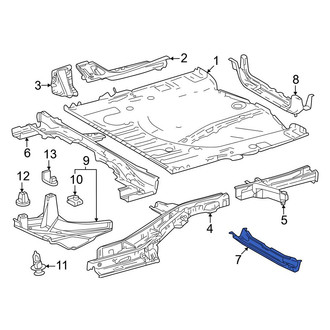 Toyota OE - Rear Center Floor Pan Crossmember