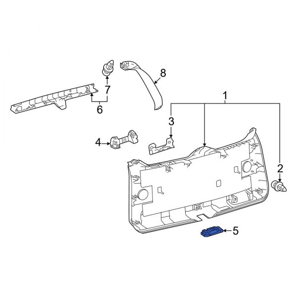 Liftgate Trim Cover