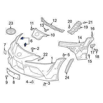 Toyota OE - Parking Aid Sensor Bracket