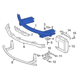 Toyota OE - Front Bumper Impact Bar