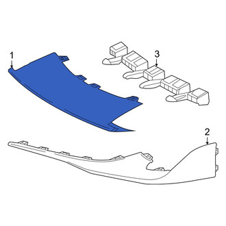 Toyota OE - Front Center Spoiler