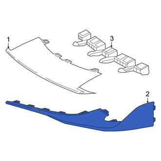 Toyota OE - Front Left Spoiler