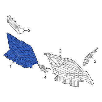 Toyota OE - Front Center Grille